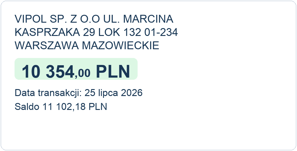 10 354 PLN